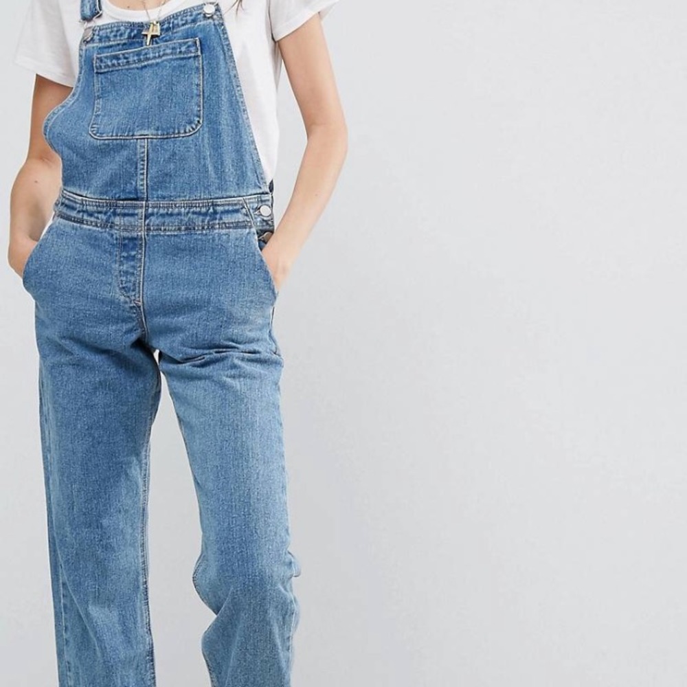 ASOS denim overalls